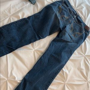 Hollister low rise boot cut jeans